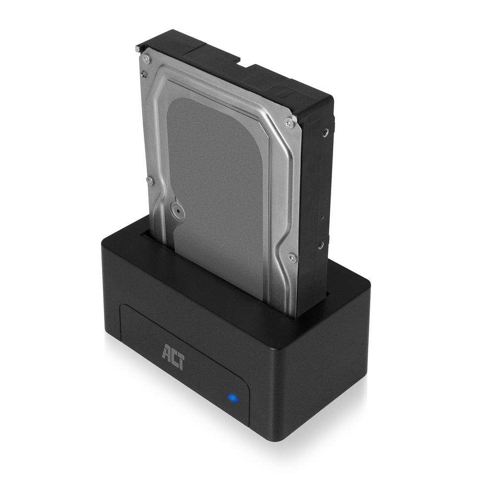 ACT 2.5 inch /3.5 inch SATA hard drive docking station, USB 3.2 Gen1
