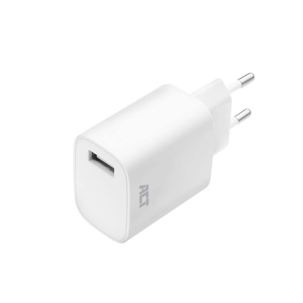 ACT USB charger, 1-port, 2.4A, 12W