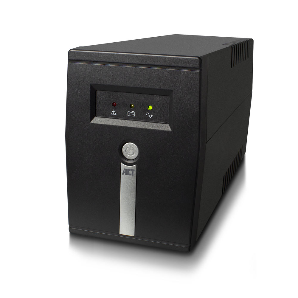 ACT UPS, 600VA, 1x IEC (C13) + 1x Type F outlet, 1x IEC C14 input, 230V, AVR