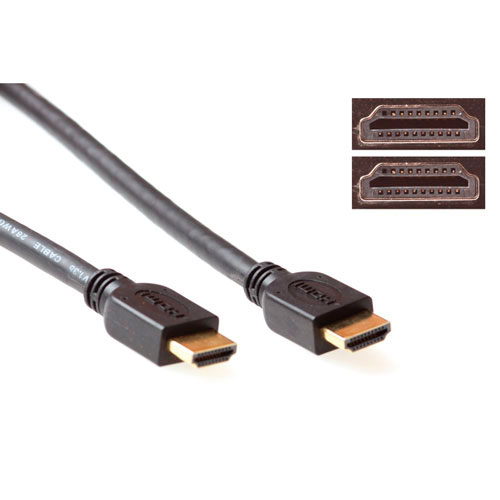ACT 50 cm HDMI High Speed cable HDMI-A male - male