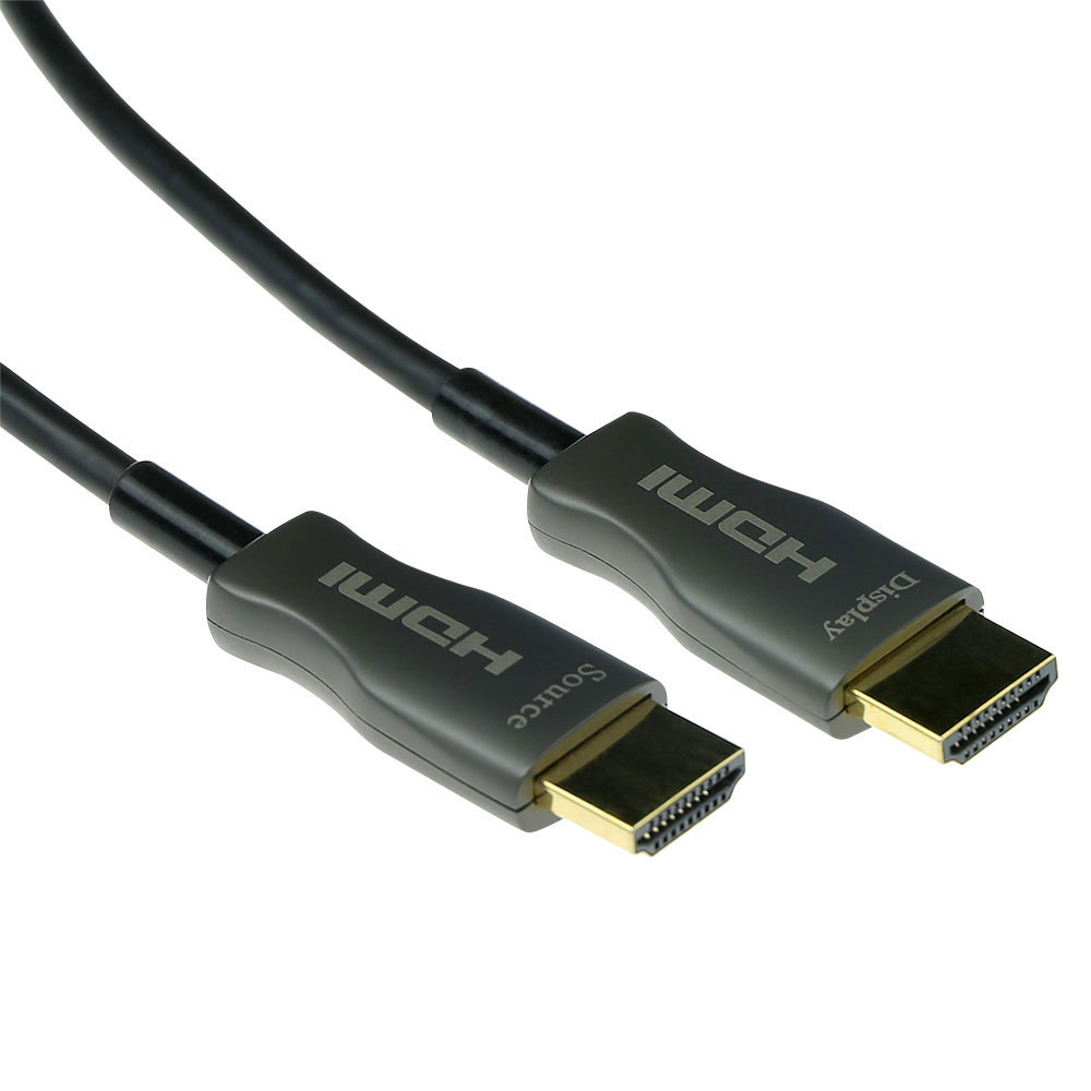 ACT 20 meter HDMI Premium 4K Hybrid cable HDMI-A male - HDMI-A male.