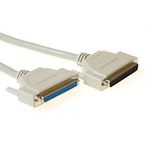 ACT 2 metre Serial 1:1 connection cable 37 pin D-sub male - 37 pin D-sub female