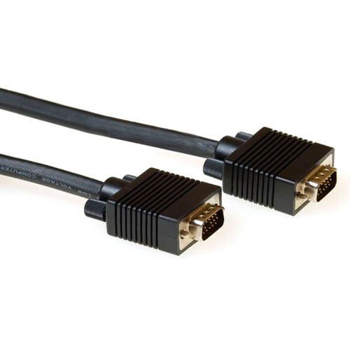 ACT VGA CABLE MOLDED HD15M/M 1.80M