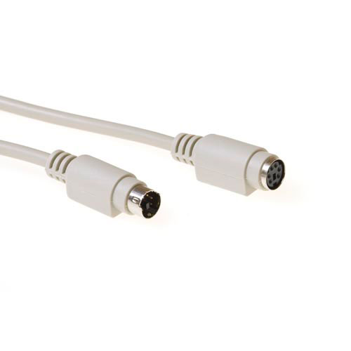 ACT Keyboard/Mouse extension cable PS/2 male - PS/2 female 5,00 m