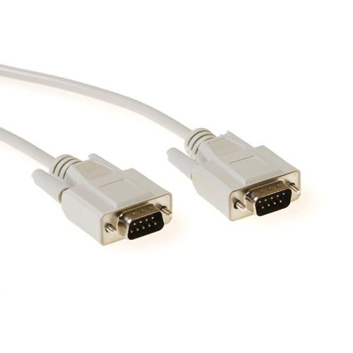ACT Serial printer cable 9 pin D-sub male - 9 pin D-sub male 1.80 m