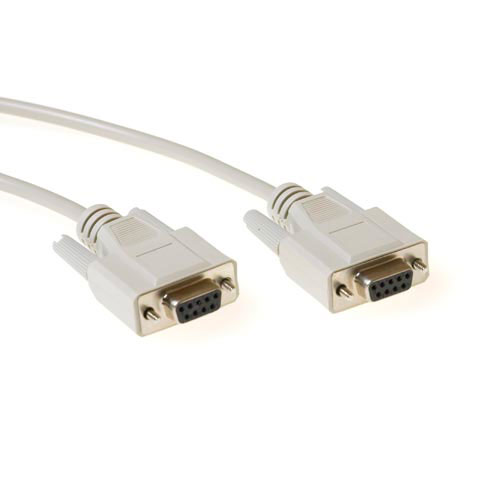 ACT Serial printer cable 9 pin D-sub female - 9 pin D-sub female 3 m