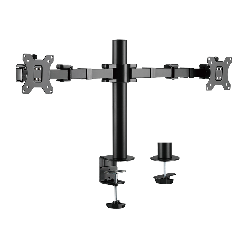 Dual monitor mount, 17–32", arm length: adjustable