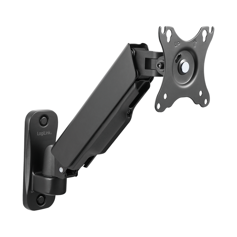 Monitor wall mount, 17–32", gas spring, 90–380 mm