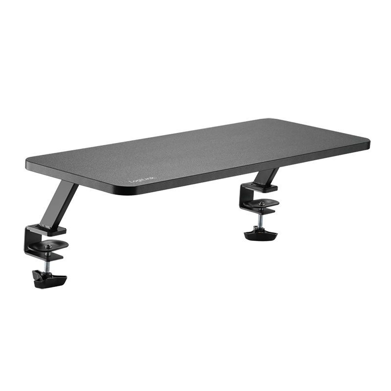 Tabletop monitor riser, 650 mm long, for 13–32" monitors