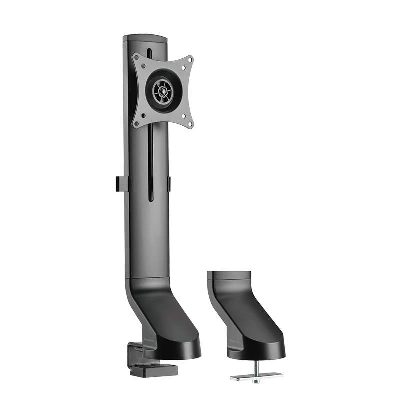 Monitor mount, 17-32", steel, flat & curved monitors, 8 kg max.