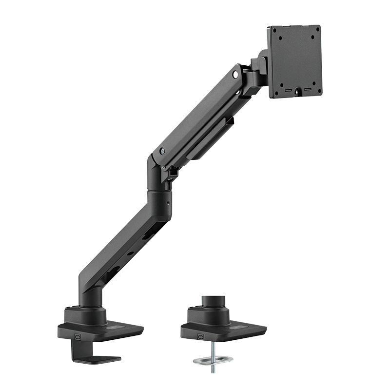 LogiLink Monitor mount, 17?49", gas spring, flat & curved screens, aluminum