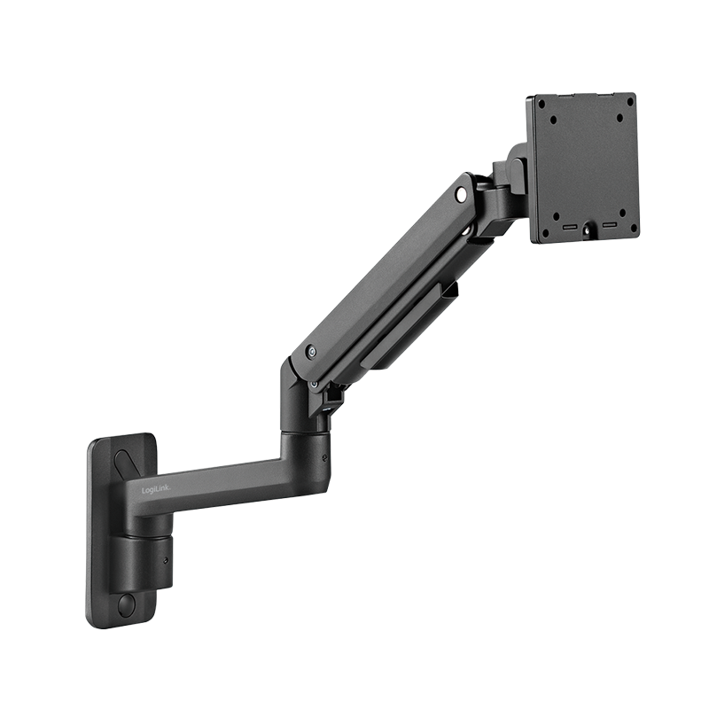 LogiLink Monitor mount, 17?49", wall mount , gas spring, flat & curved screens, aluminum