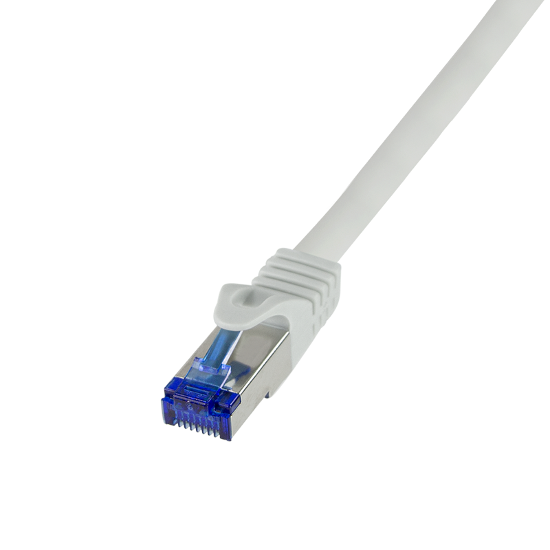 Patch cable Ultraflex, Cat.6A, S/FTP, grey, 50 m