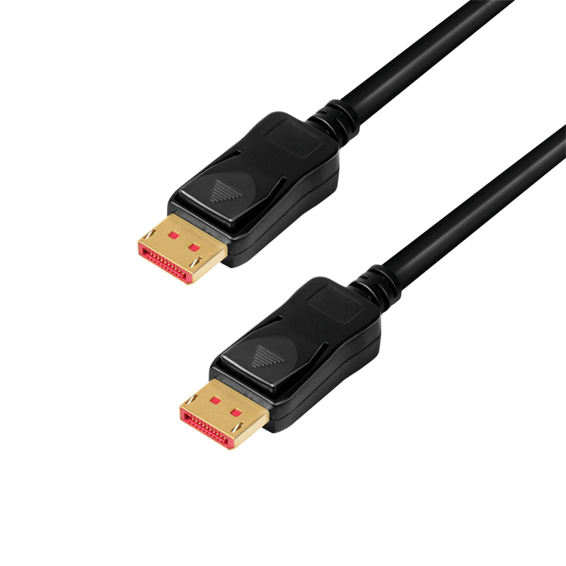 DisplayPort cable, DP/M to DP/M, 8K/60 Hz, amplifier, black, 10 m