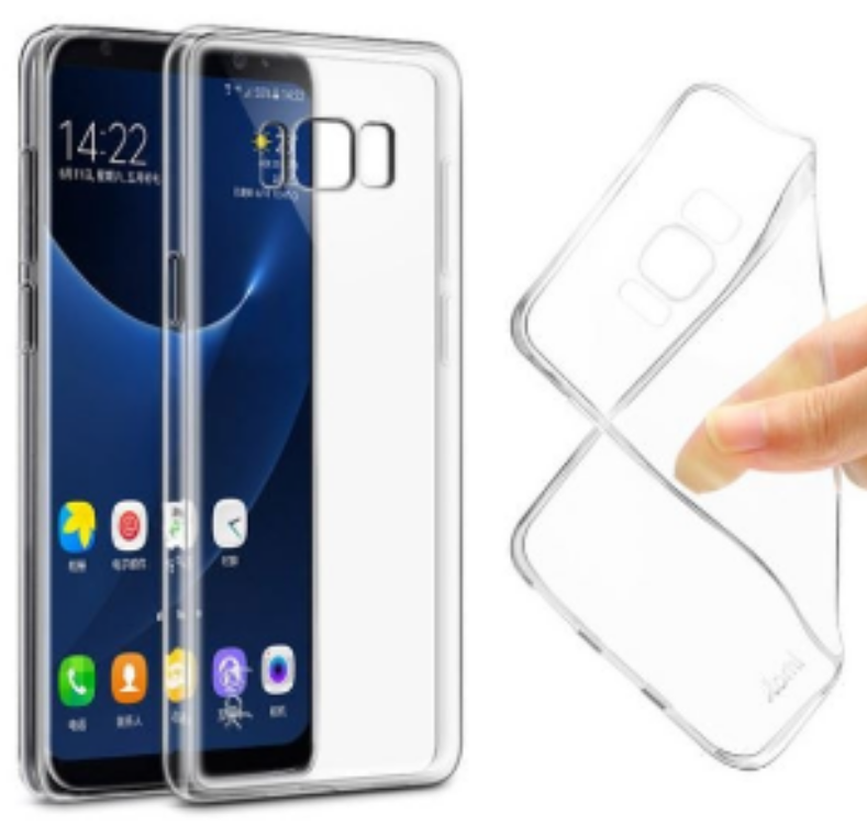 Transparent bagcover til iPhone 16 Plus