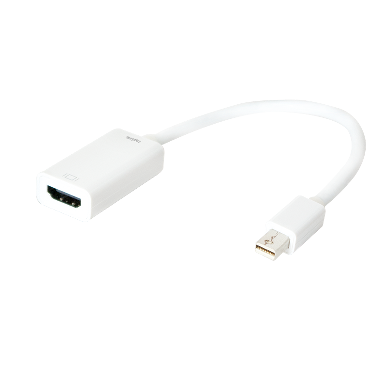 LogiLink Mini DisplayPort 1.2 to HDMI Adapter (Active Type)