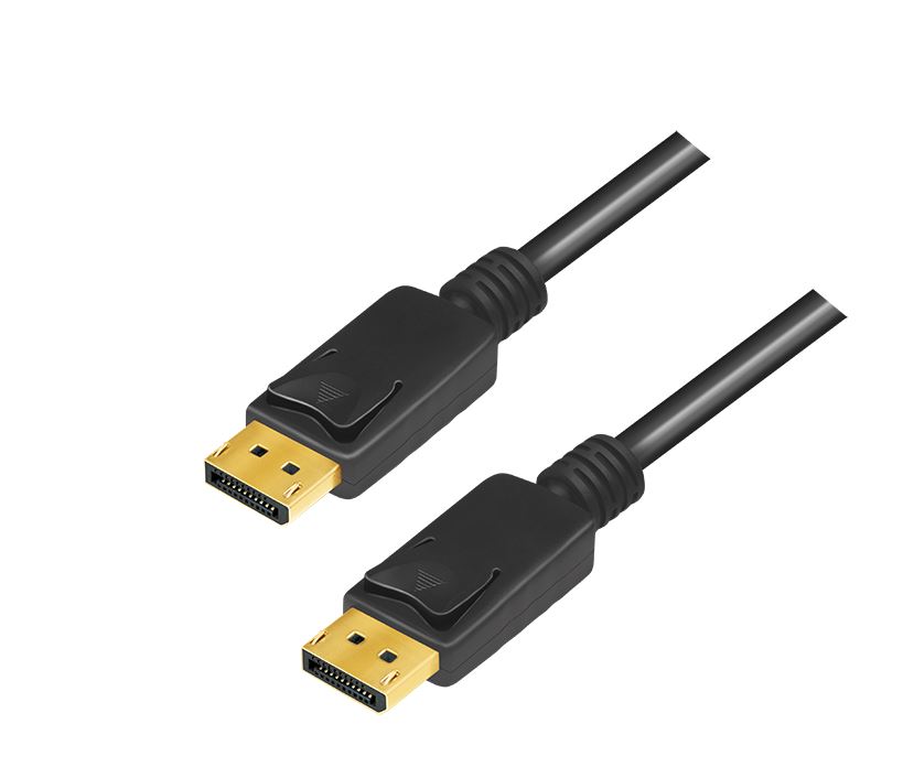 DisplayPort 1.4 to DisplayPort cable, black, 5m