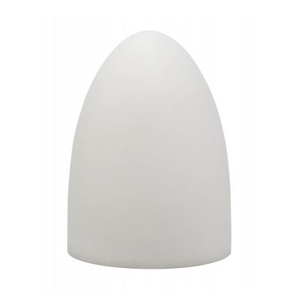 Oval dekorativ flerfarvet LED-lampe 15x11 cm