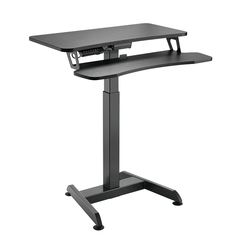 Electrically adjustable sit-stand workstation, 1 motor