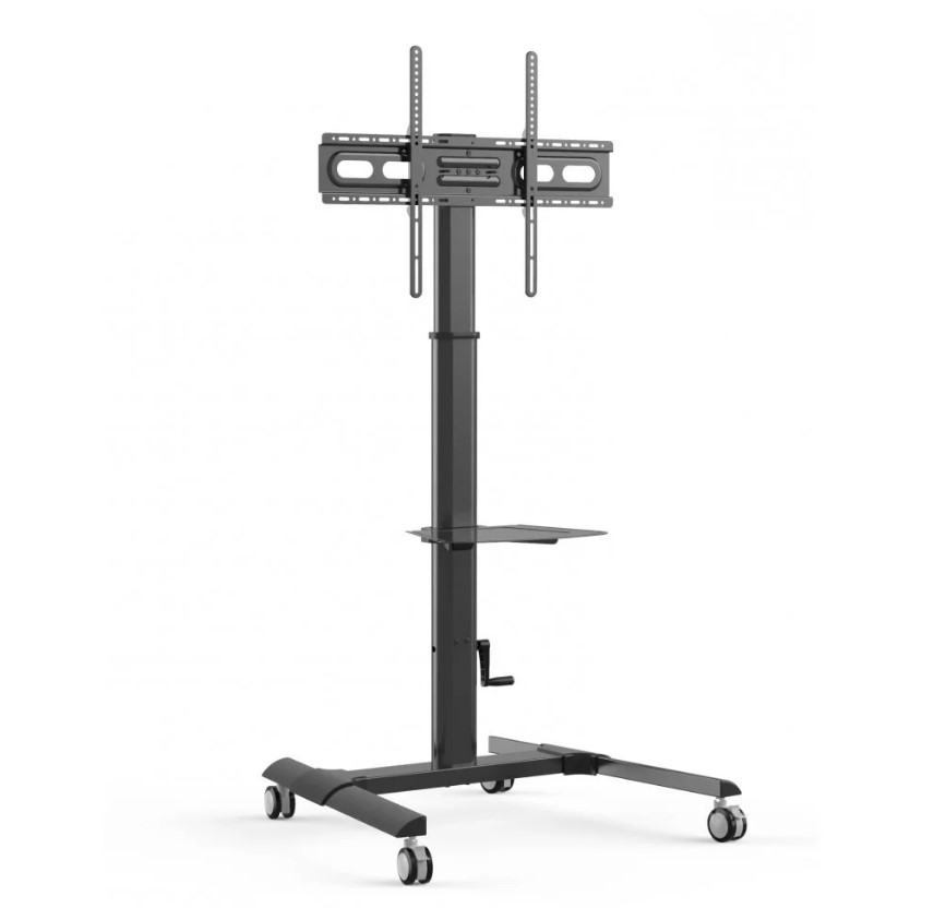 Techly trolley - maks. 70" / 40 kg / VESA 600 x 400. Hjdejusterbar