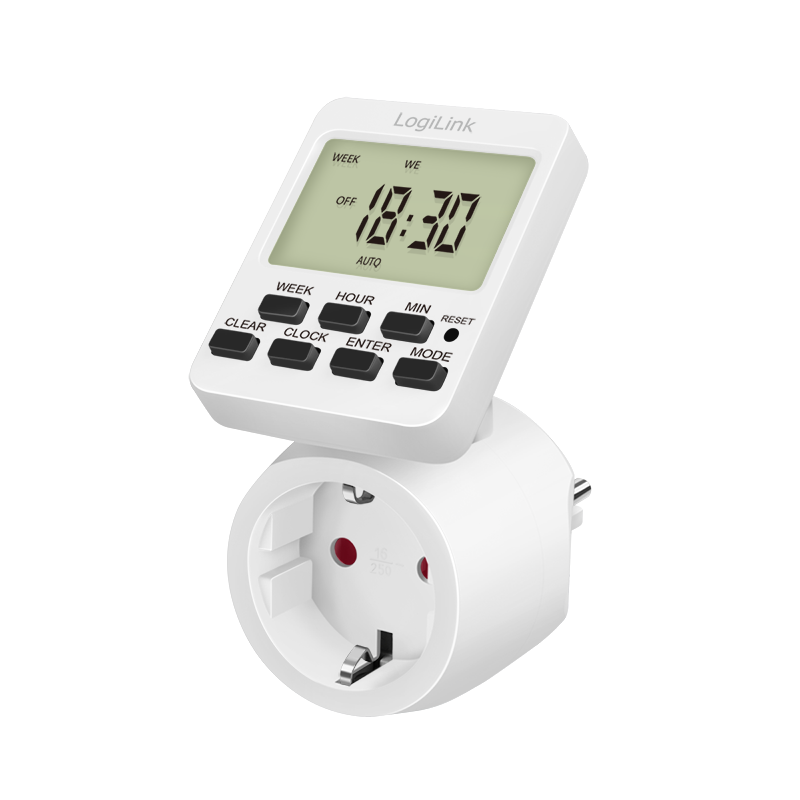 Digital timer with rotatable display