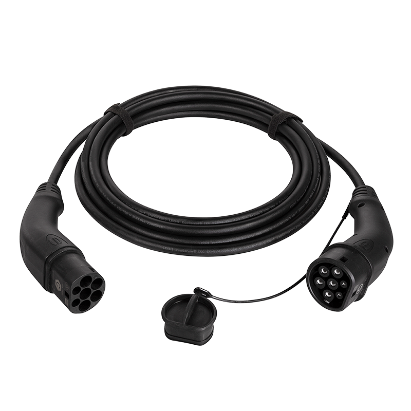 EV charging cable, Type 2, 3-phase, 20 A, 11 kW, 7.5 m