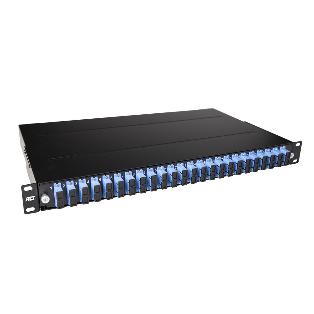 ACT Fiber panel 24 x duplex SC singlemode OS2