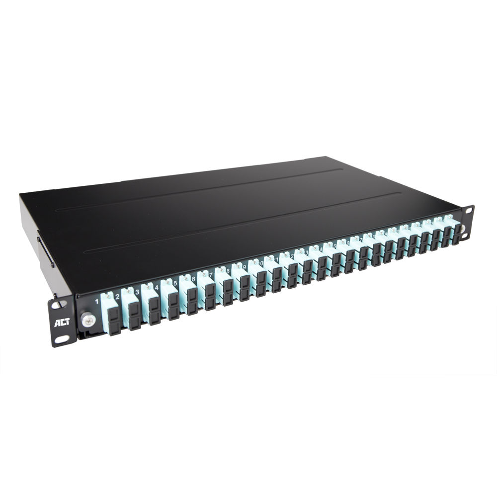 ACT Fiber panel 24 x duplex SC multimode OM3