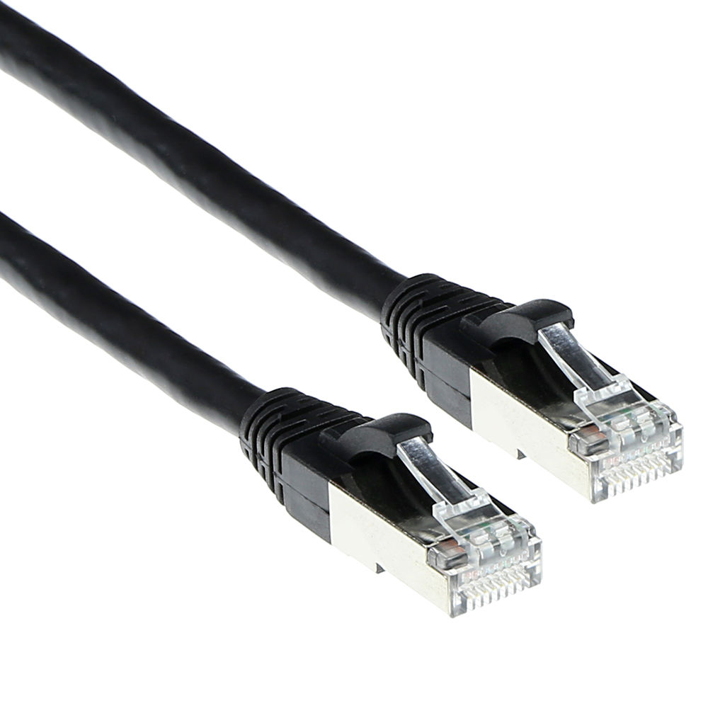 CAT6A S/FTP SNAGLESS BK 5.00M