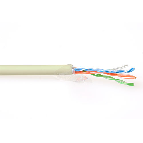 ACT CAT5E F/UTP LSZH stranded patch ivory 305 m