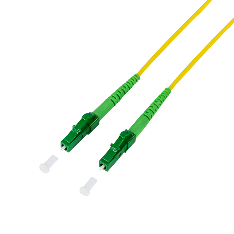 Fiber simplex patch cable, OS2, SM G.657.A2, LC/APC-LC/APC, 2 m