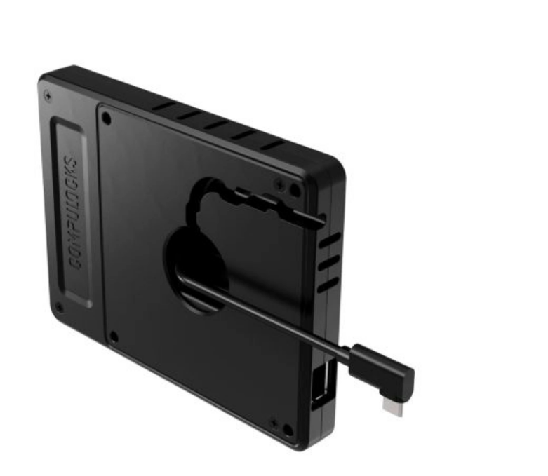 Compulocks Plus Hub VESA Box - Monteringsboks til VESA-beslag - sort