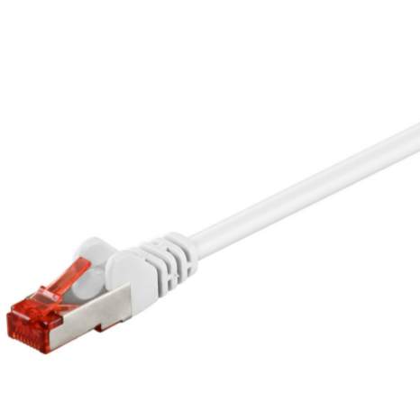Goobay CAT 6 Patch Cable S/FTP (PiMF), white - 50 m — produktfoto