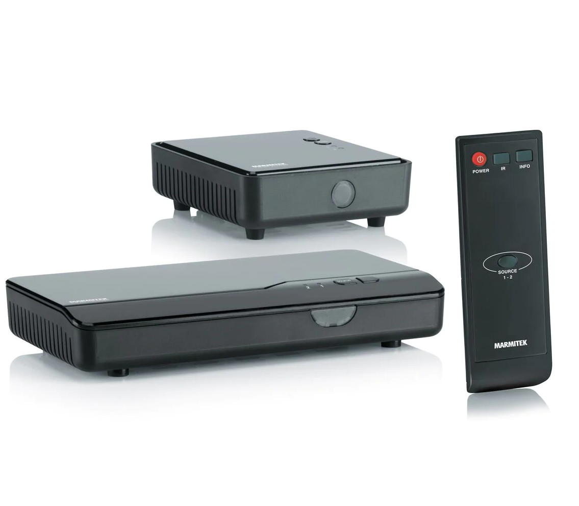 Marmitek HDMI extender - HDMI wireless - Full HD - 3D - single floor - loopthrough - infrared return