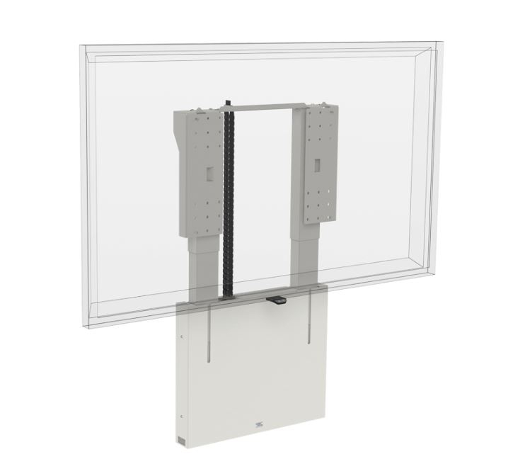 Wall lift for touch screens max 86 inch, 100 kg