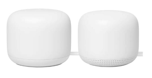 Google Nest WiFi Router - MESH - 1 router + 1 Access Point - Dual Band AC2200 NL