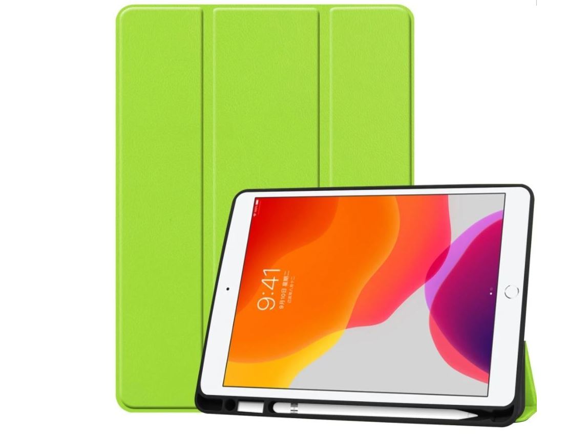 iPad 10,2 (2020/2019) trifold cover-grøn