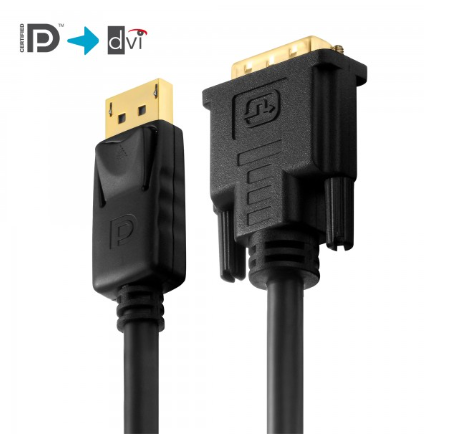 DisplayPort - DVI adapter cable - 15 m
