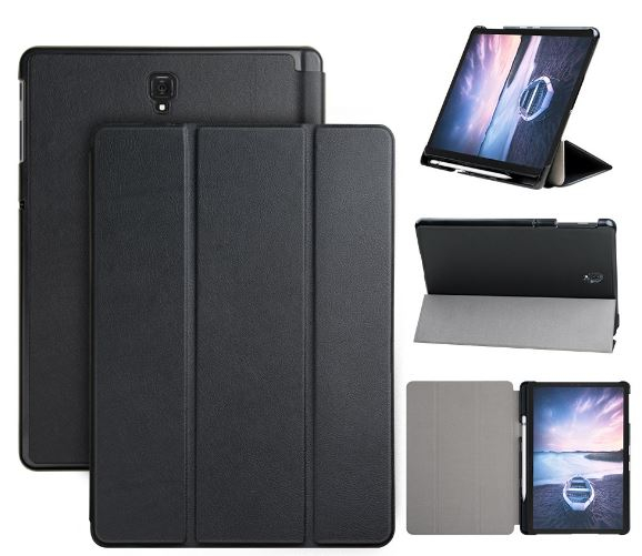 Trifold cover til Samsung S6 Lite 10,4" - Sort