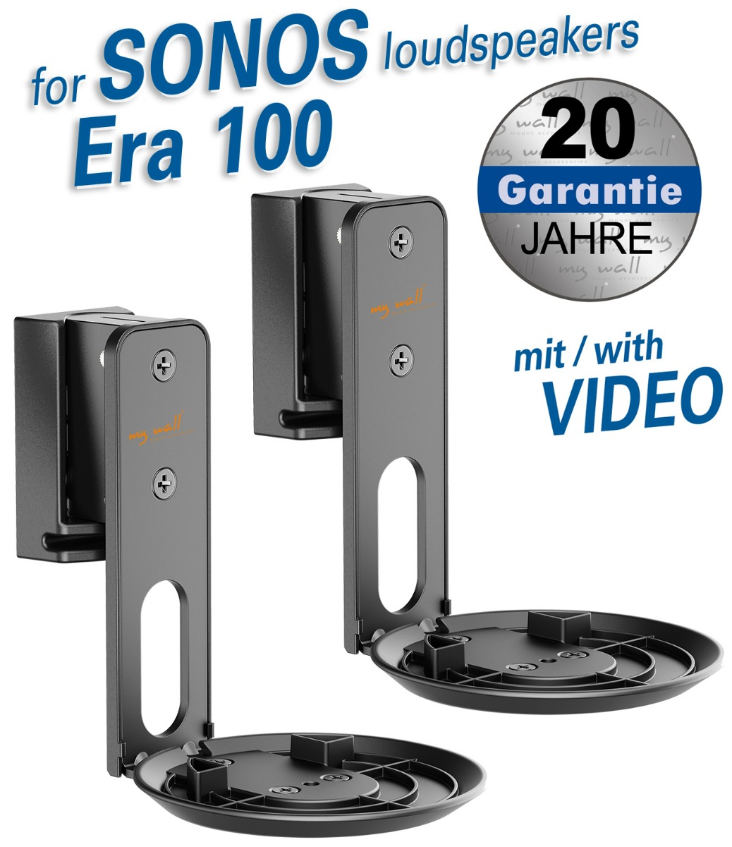 MyWall vægbeslag til Sono's ERA 100 - Sort