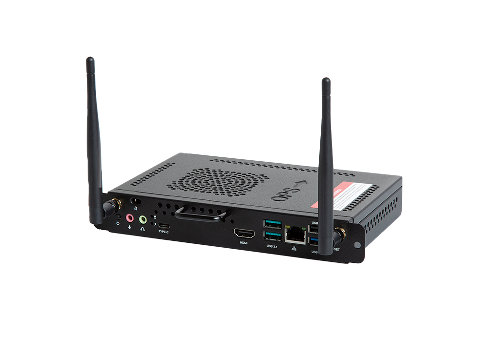 i3COMPUTER A01 OPS = EDLA GOOGLE OPS computerQuad-core A78 + Quad-core A55 - 2.2GHz, 8GB - 128GB - AndroidOnly compatible with the E-One and the X-O