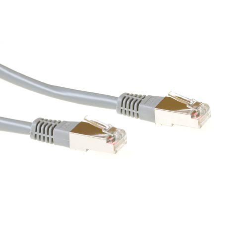 ACT Grey 20 meter F/UTP CAT5E patch cable with RJ45 connectors