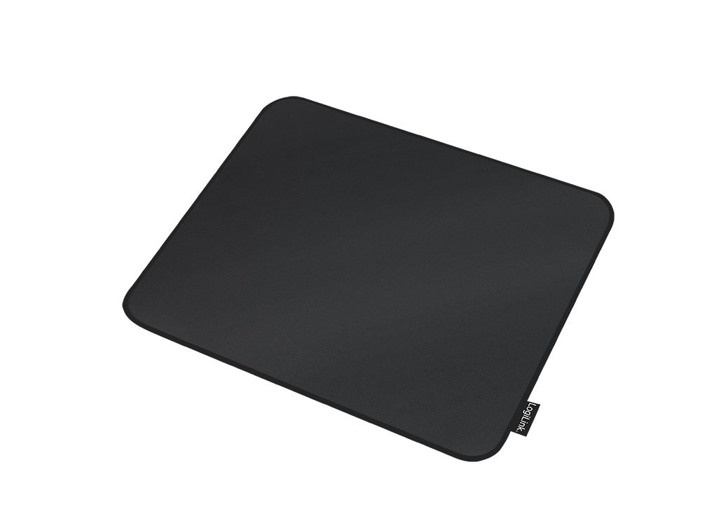 LogiLink Gaming mouse pad, stitched edges, 320 x 270 mm, black