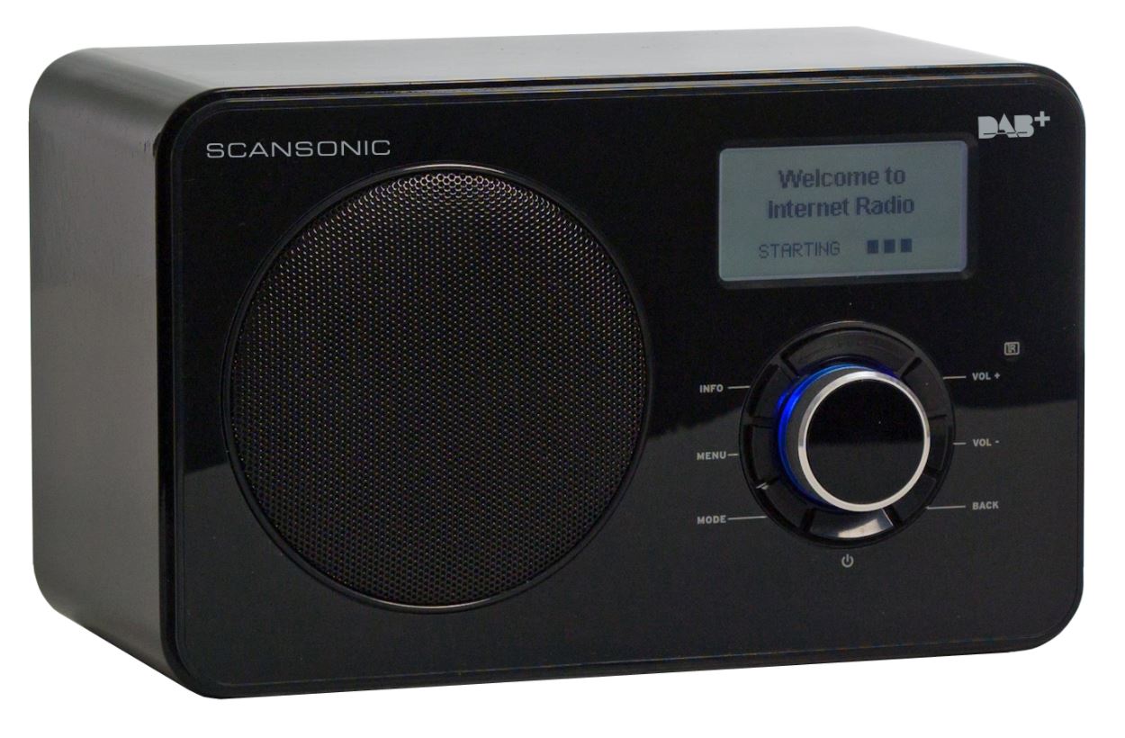 SCANSONIC IN220BT FM/DAB+/INTERNET RADIO - SORT