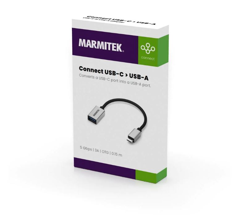 Marmitek Connect USB-C to USB-A Adapter