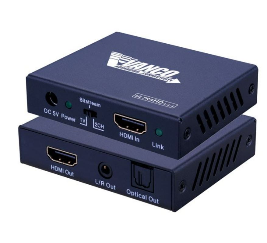 Vanco 4K HDMI® Audio Extractor — produktfoto