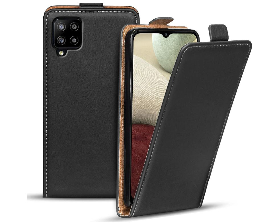 Flip cover til Samsung Galaxy S23 - Vertikalt - Sort