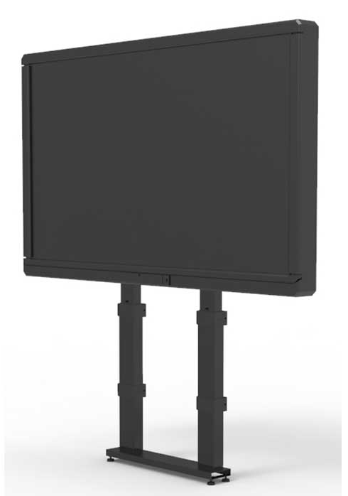 Dimasa Gulv til Væg stander med elektrisk højdejustering - Linak motor - Op til VESA 800 x 400 / 120 kg