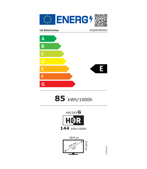 LG 65" 4K QNED evo Edge MiniLED TV 2025 65QNED85A6C billede