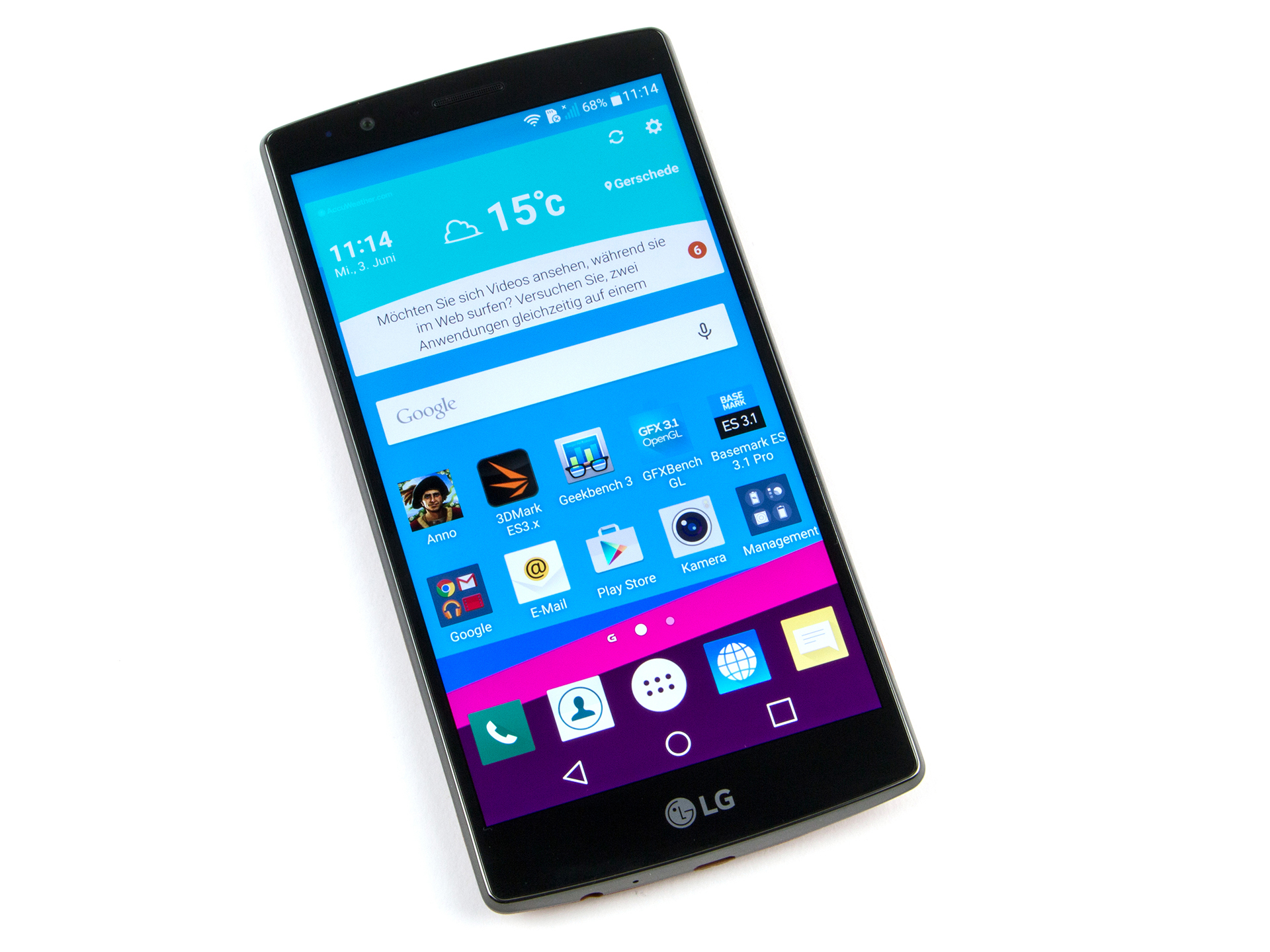 LG G4 32GB smartphone - grå